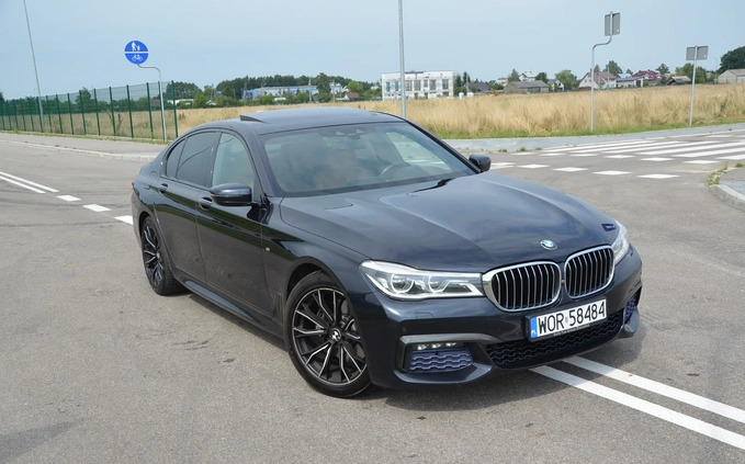 BMW Seria 7 cena 150000 przebieg: 205000, rok produkcji 2017 z Zambrów małe 781